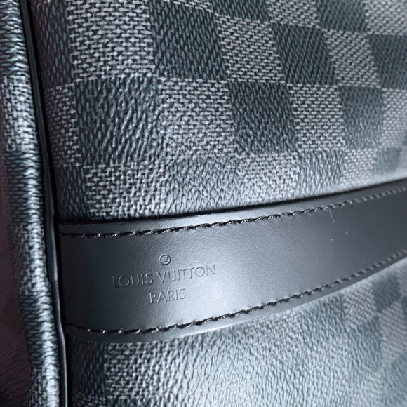 Authentic Louis Vuitton Keepall 55 Bando Damier Graphite - Picture 6 of 16